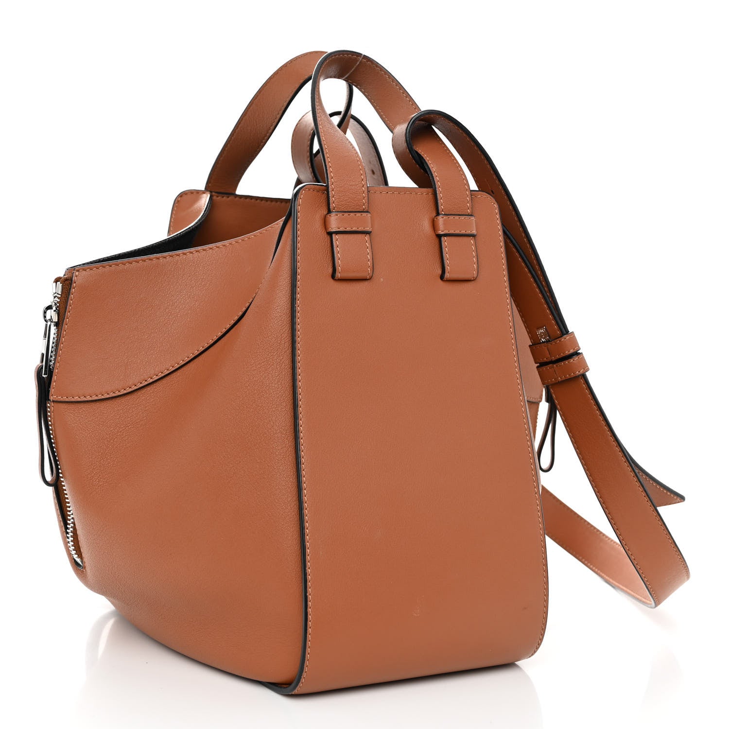 Loewe Calfskin Small Hammock Shoulder Bag Tan 3 of 11