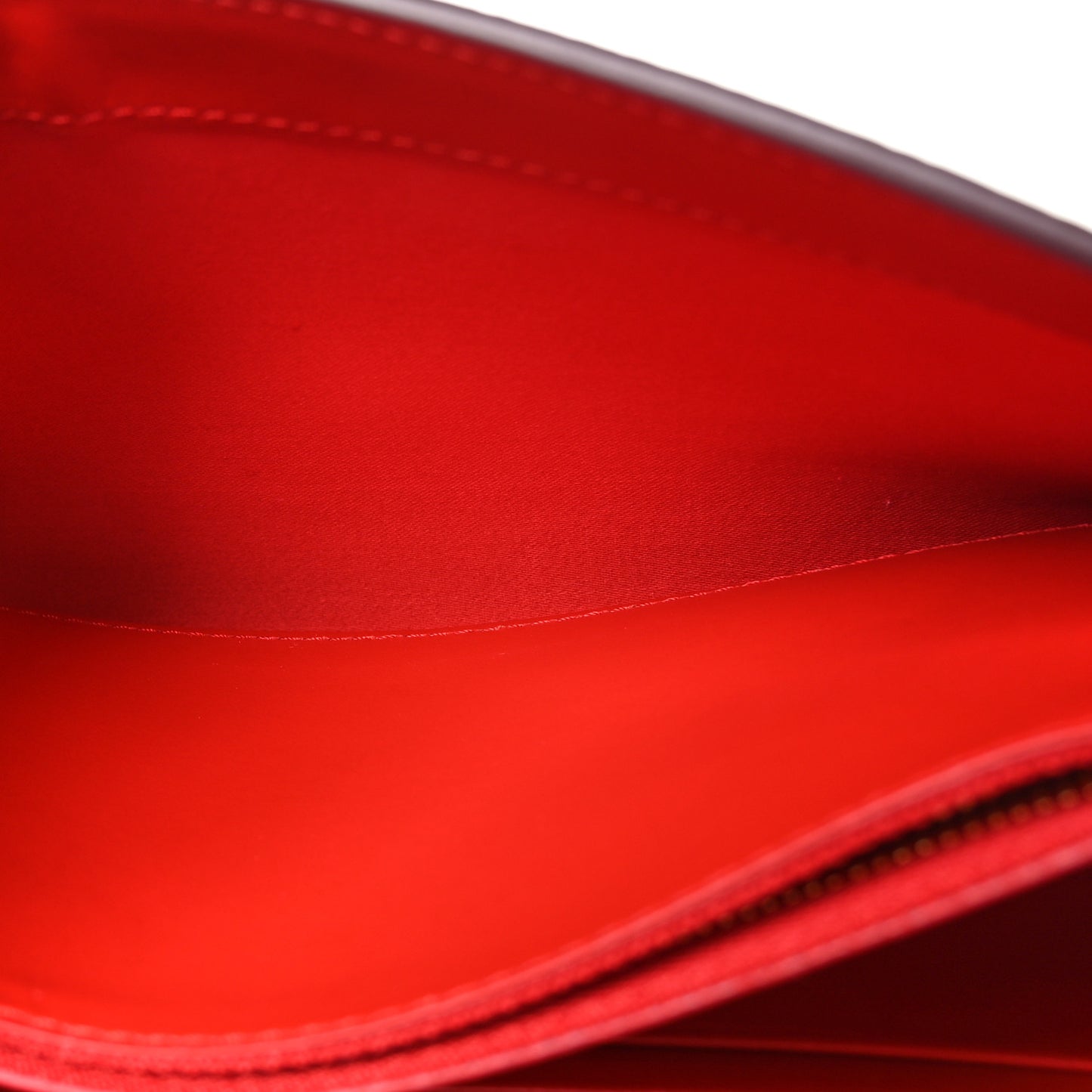 CHRISTIAN LOUBOUTIN Calfskin Spikes Loubinthesky Paloma Clutch Merlot