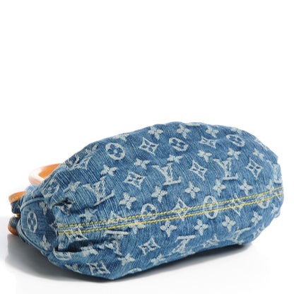 Louis Vuitton Denim Pleaty Blue 4 of 7