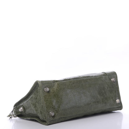 Balenciaga Agneau Giant 21 Silver Hardware Part Time Vert Militaire 3 of 9