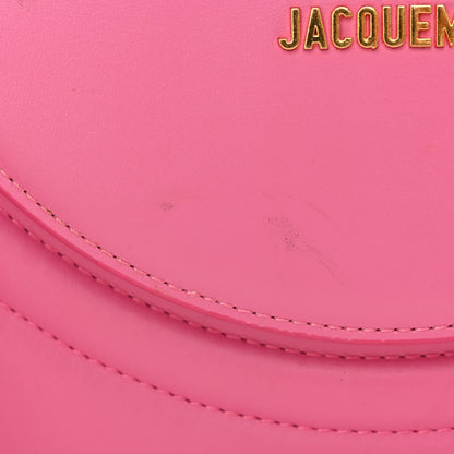 Jacquemus Smooth Calfskin Le Sac Rond Pink 10 of 18