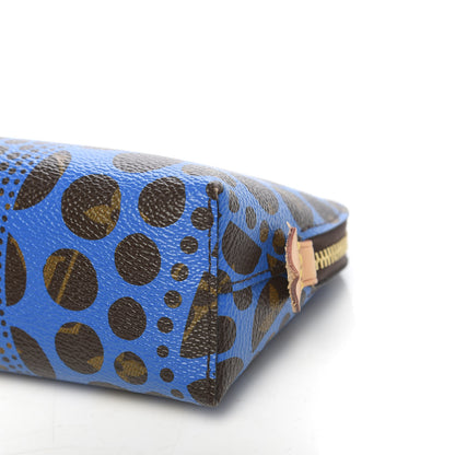 Louis Vuitton Monogram Kusama Pumpkin Dots Cosmetic Pouch Blue 8 of 8