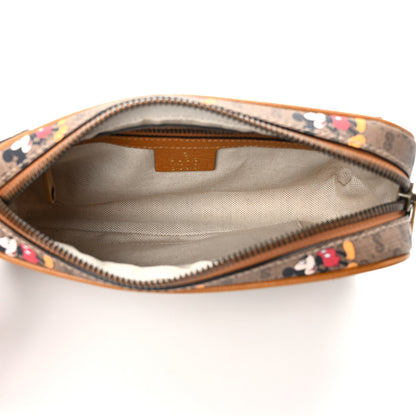 Gucci X DISNEY Mini Vintage GG Supreme Monogram Mickey Mouse Small Belt Bag 90 36 Beige Vintage Sun Oil 5 of 10