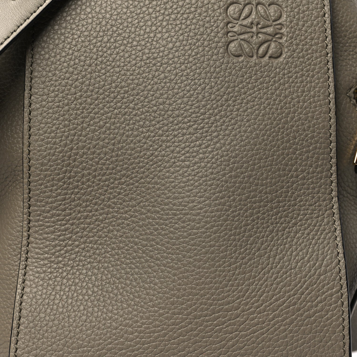 Loewe Calfskin Small Hammock Shoulder Bag Grey 8 of 10