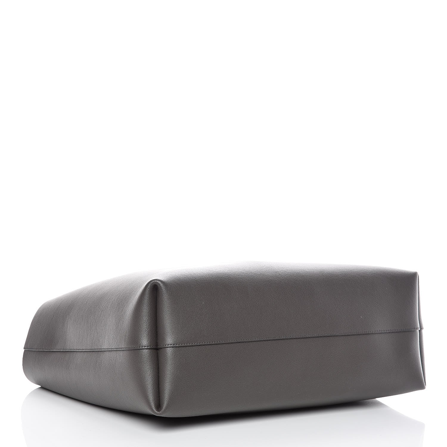 Saint Laurent Calfskin Large Shopping Tote Coal 5 of 10