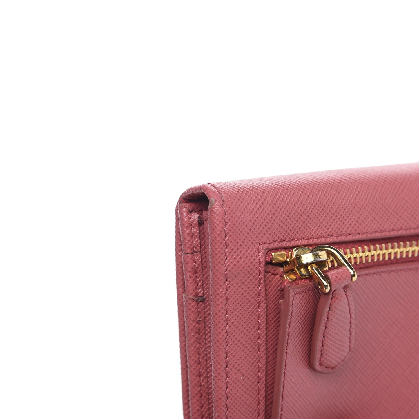 Saffiano Bow Continental Wallet Peonia