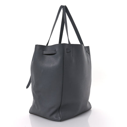 Celine Soft Grained Calfskin Small Belt Cabas Phantom Medium Grey 3 of 11