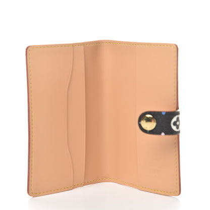 Louis Vuitton Monogram Multicolor Carnet de Bal Mini Agenda Cover Black 5 of 7