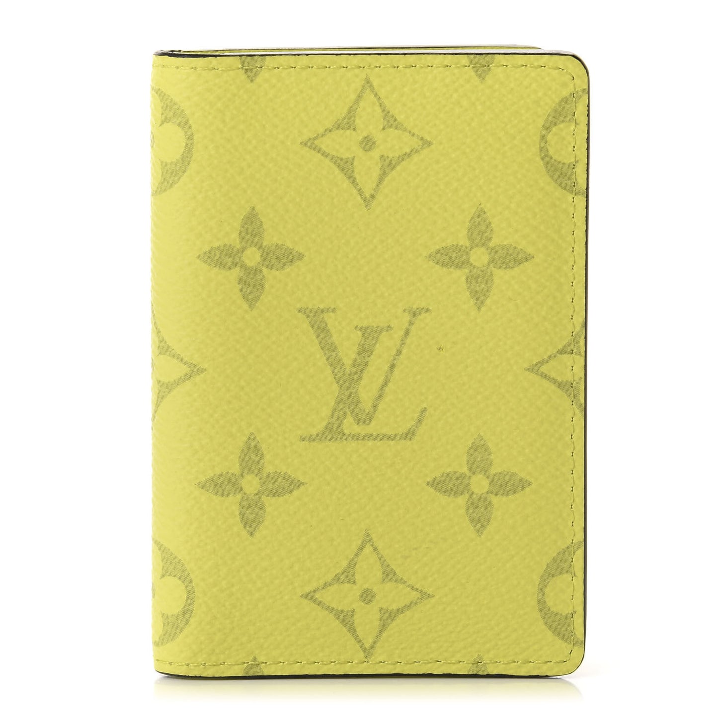 Monogram Taiga Pocket Organizer Yellow