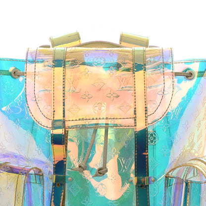 Louis Vuitton PVC Monogram Christopher Backpack GM Iridescent Prism 5 of 9
