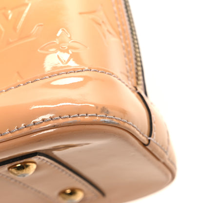 Louis Vuitton Vernis Alma BB Rose Velours 12 of 13