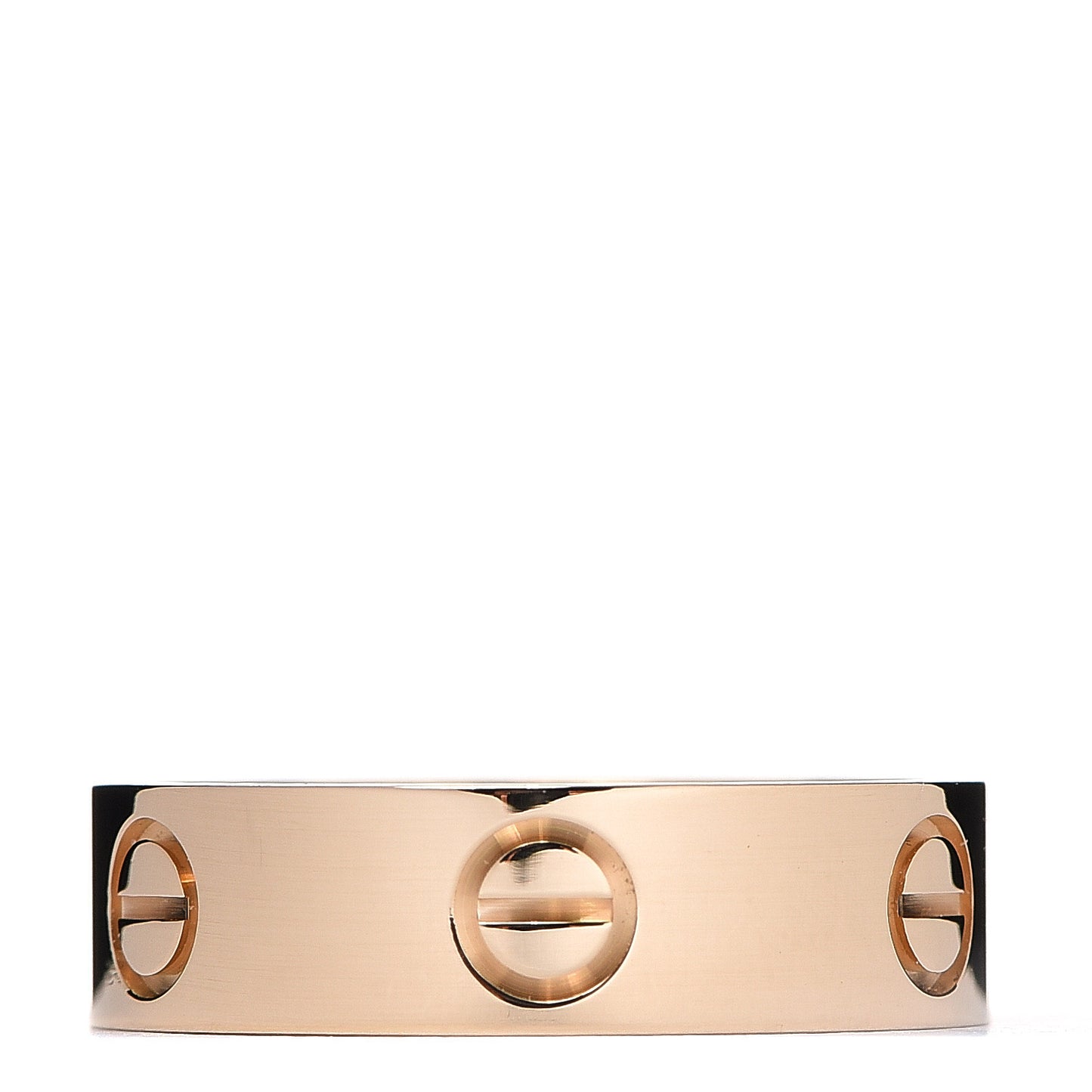 18K Yellow Gold 5.5mm LOVE Ring 55 7.25