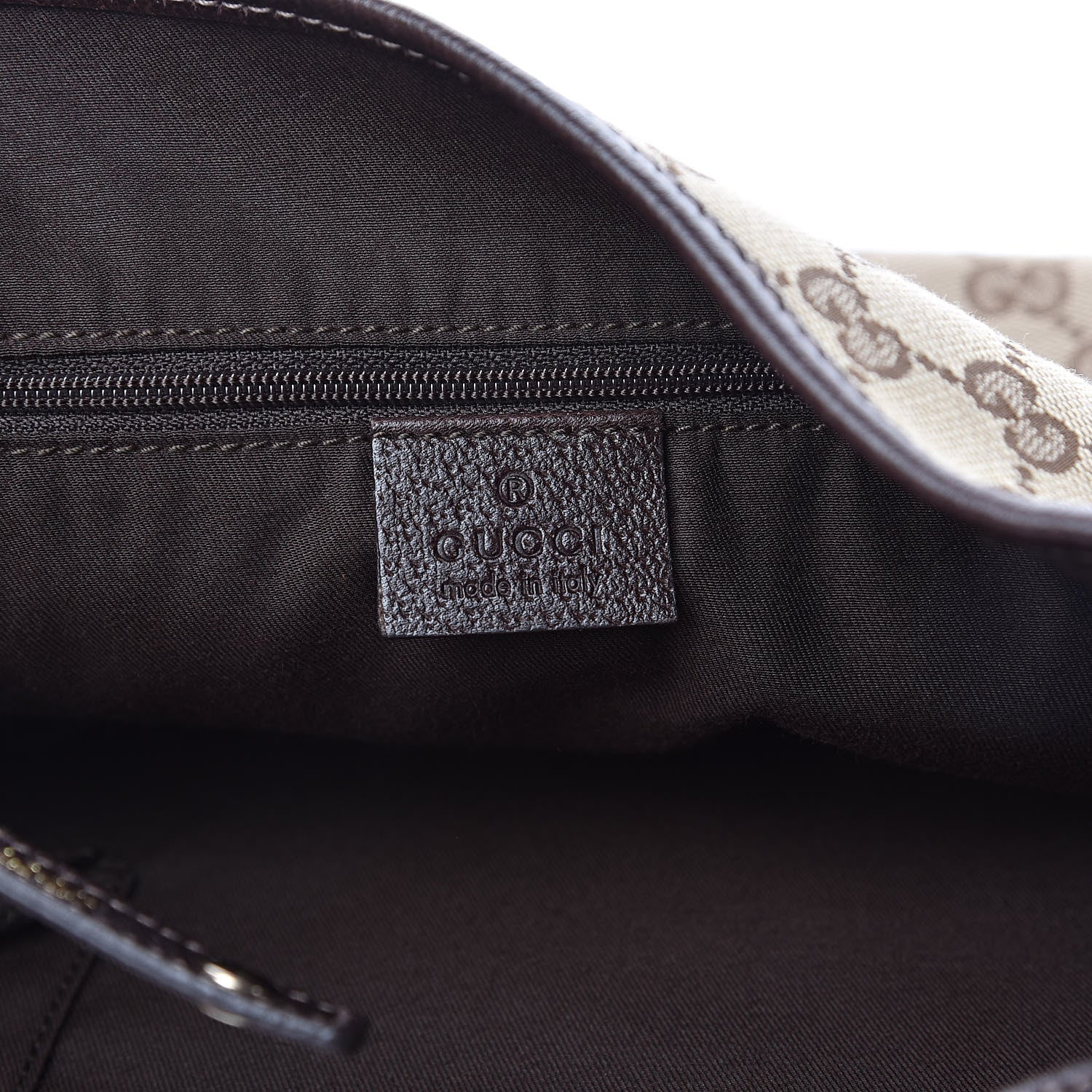 Gucci Monogram Medium Abbey Shoulder Bag Dark Brown 6 of 9