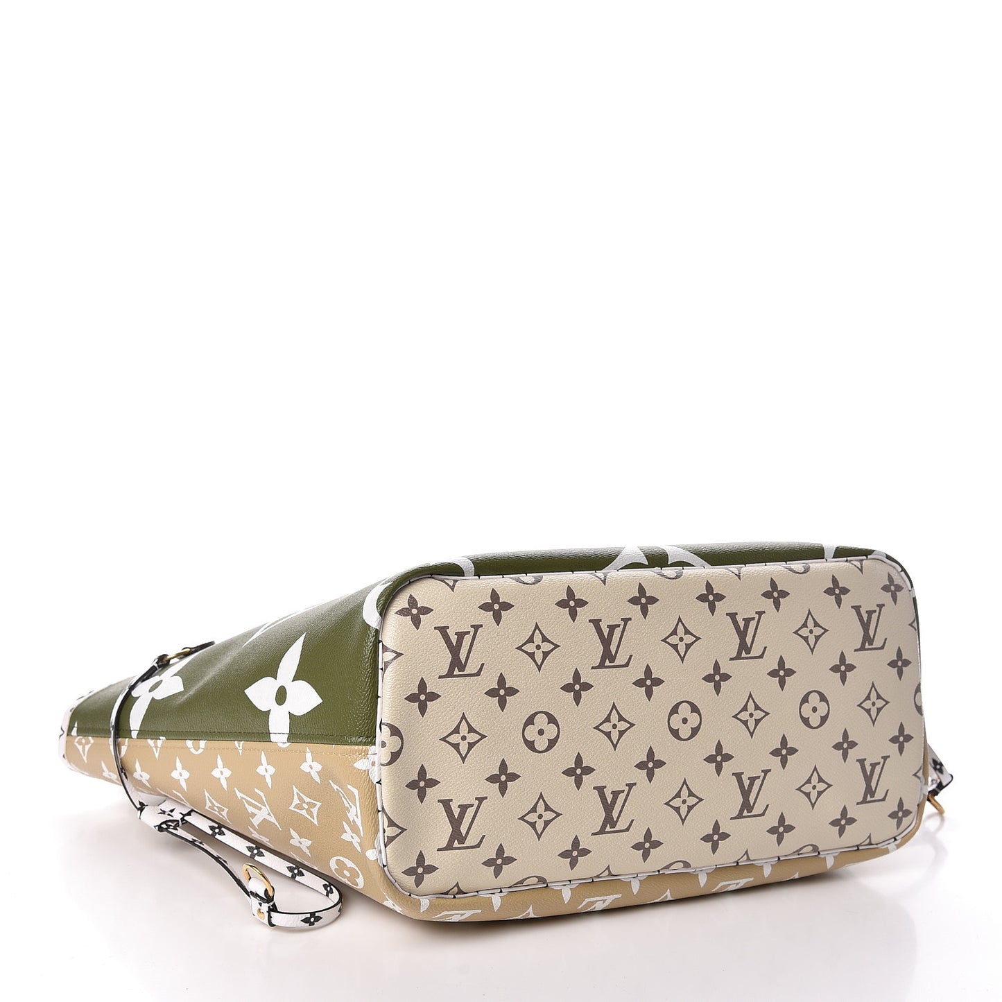 Monogram Giant Neverfull MM Kaki