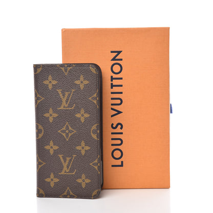 Louis Vuitton Monogram iPhone XS Max Folio Case 11 of 11