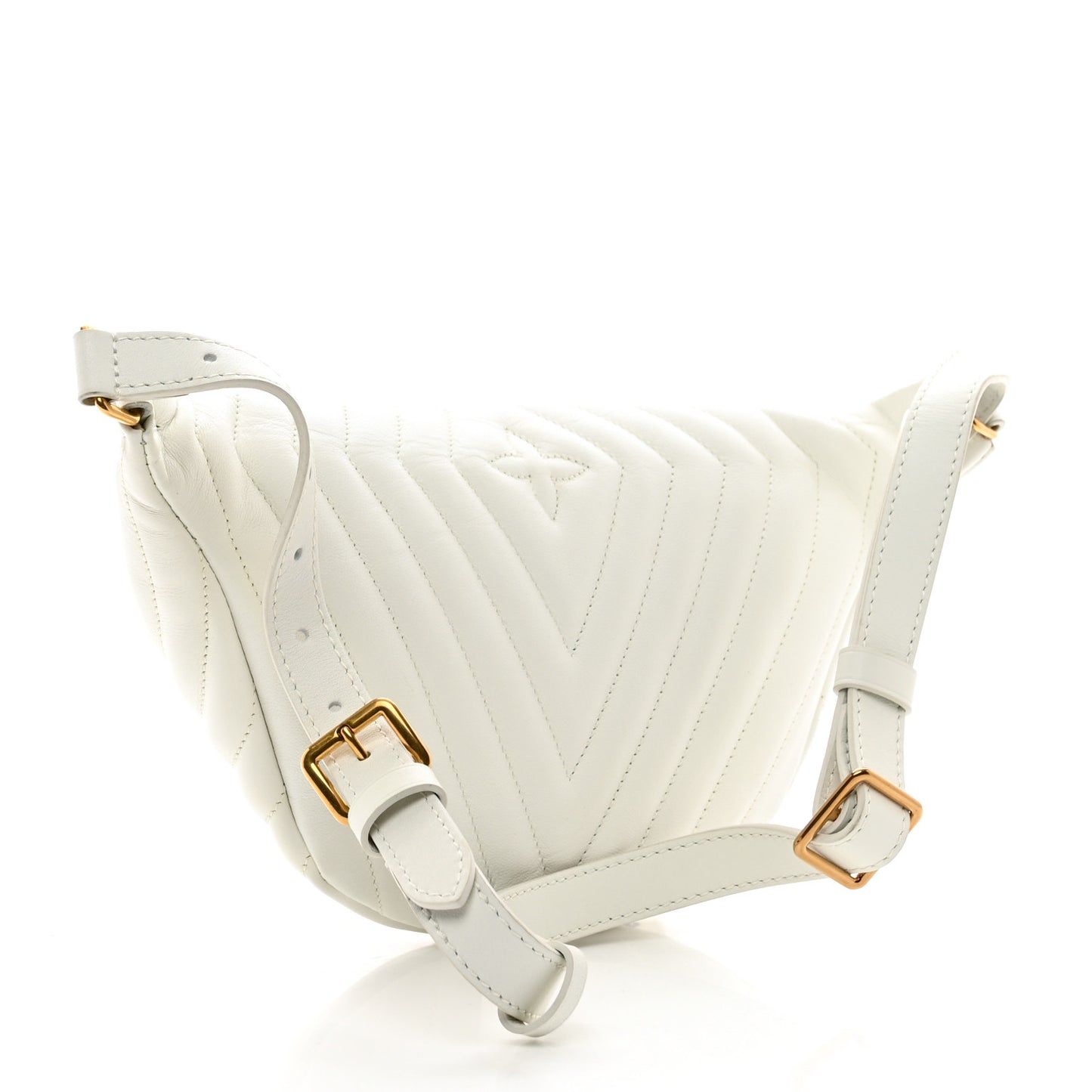 Calfskin New Wave Bumbag Snow