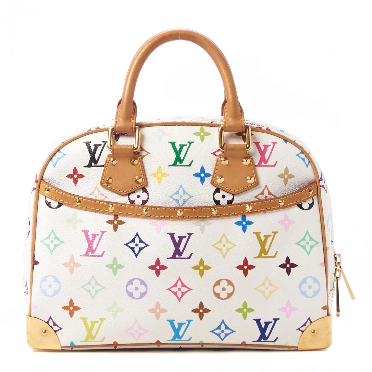 Monogram Multicolor Trouville White