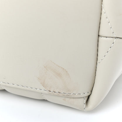 Saint Laurent Calfskin Y Quilted Monogram Small Loulou Chain Satchel Ivory 12 of 12