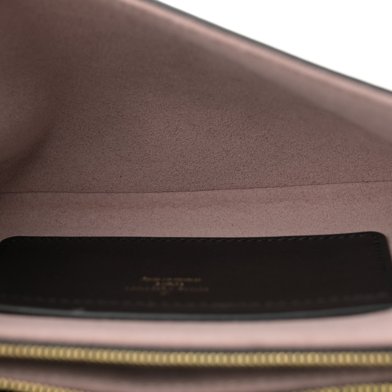 Louis Vuitton Lambskin Embossed Monogram Pochette Coussin Black 5 of 10