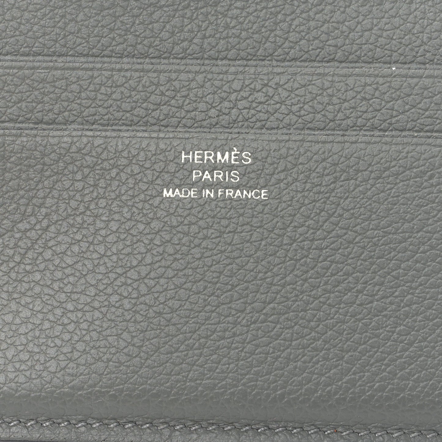 Evercolor Citizen Twill Card Case Gris Meyer Bleu De France