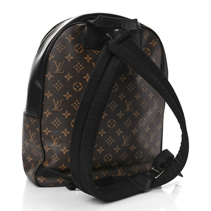 Louis Vuitton Monogram Macassar Josh Backpack 3 of 8