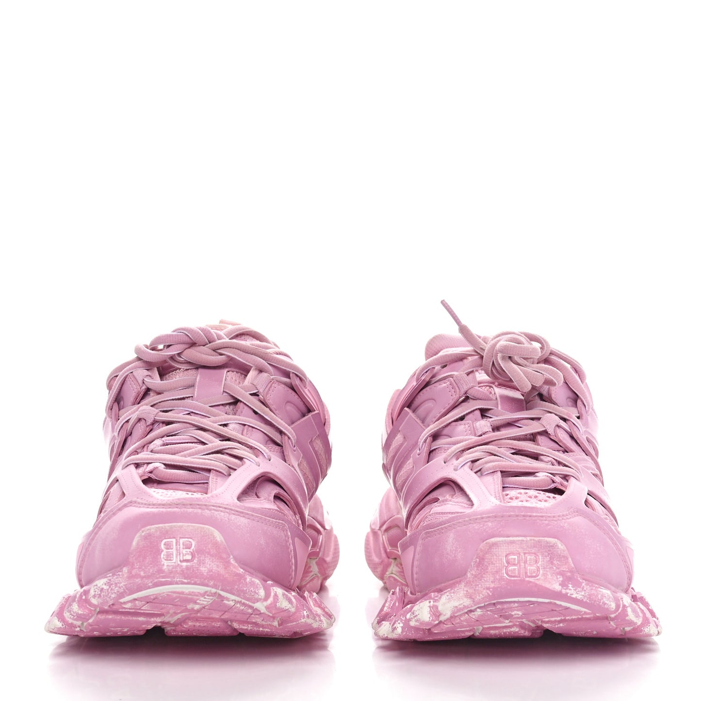 Mesh Nylon Womens Track Sneakers 39 Faded Pink