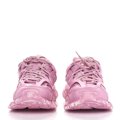 Balenciaga Mesh Nylon Womens Track Sneakers 39 Faded Pink 2 of 7