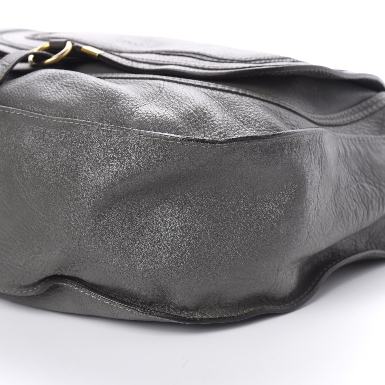 Chloe Calfskin Large Marcie Hobo Stone 9 of 10