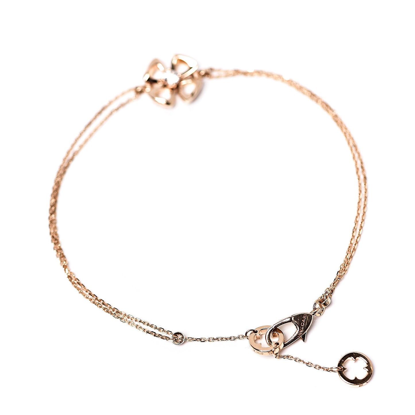 18K Rose Gold Diamond Fiorever Bracelet