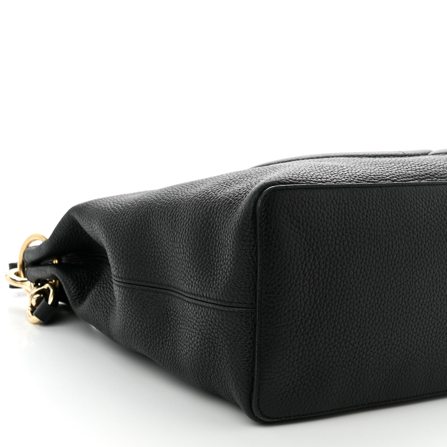 Gucci Pebbled Calfskin Large Soho Hobo Black 11 of 13