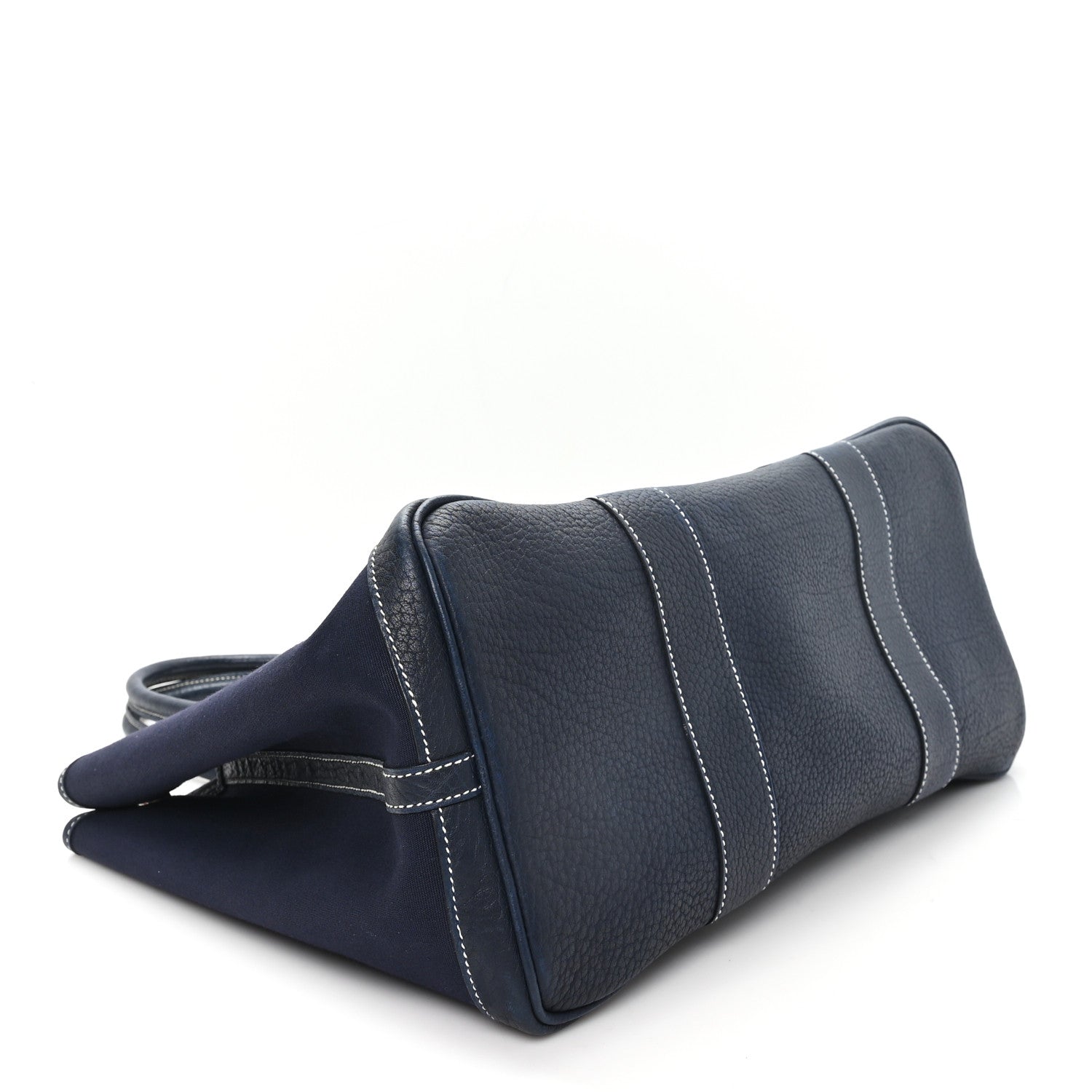 Hermes Toile Negonda Garden Party Tote 36 MM Bleu Marine 4 of 9