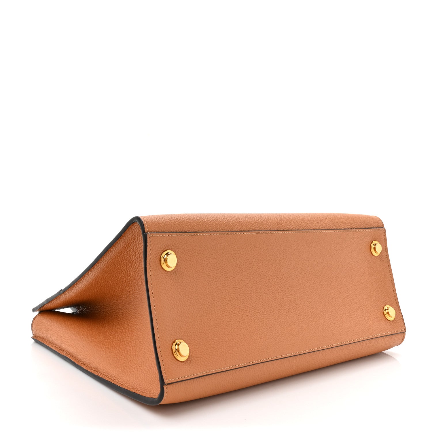 Louis Vuitton Taurillon City Steamer MM Black Camel 4 of 10