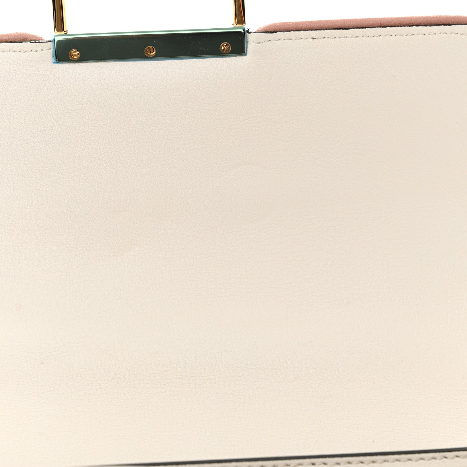 Lanvin Calfskin Star Print Small Box Jiji Shoulder Bag White Multicolor 12 of 13