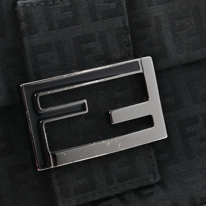 Fendi Zucchino Mini Baguette Black 9 of 14