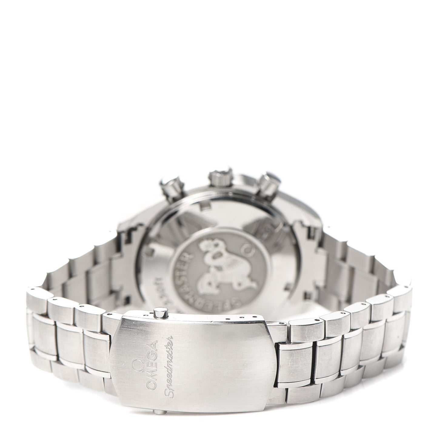 Stainless Steel 40mm Speedmaster Date Chronograph Automatic Watch Grey 323.30.40.40.06.001