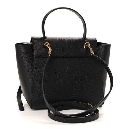 Celine Grained Calfskin Nano Belt Bag Black 3 of 8