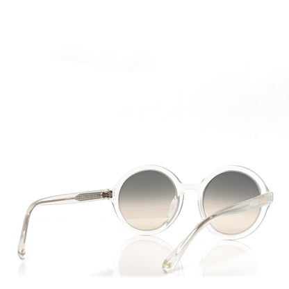 Chanel Acetate Polarized Round Glitter Sunglasses 5522-U Transparent 4 of 6