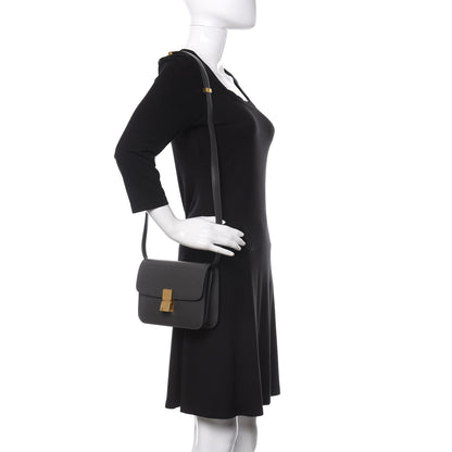 Celine Box Calfskin Teen Classic Box Flap Bag Anthracite 2 of 10