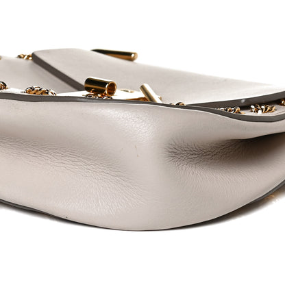 Chloe Calfskin Mini Drew Chain Shoulder Bag White 5 of 15