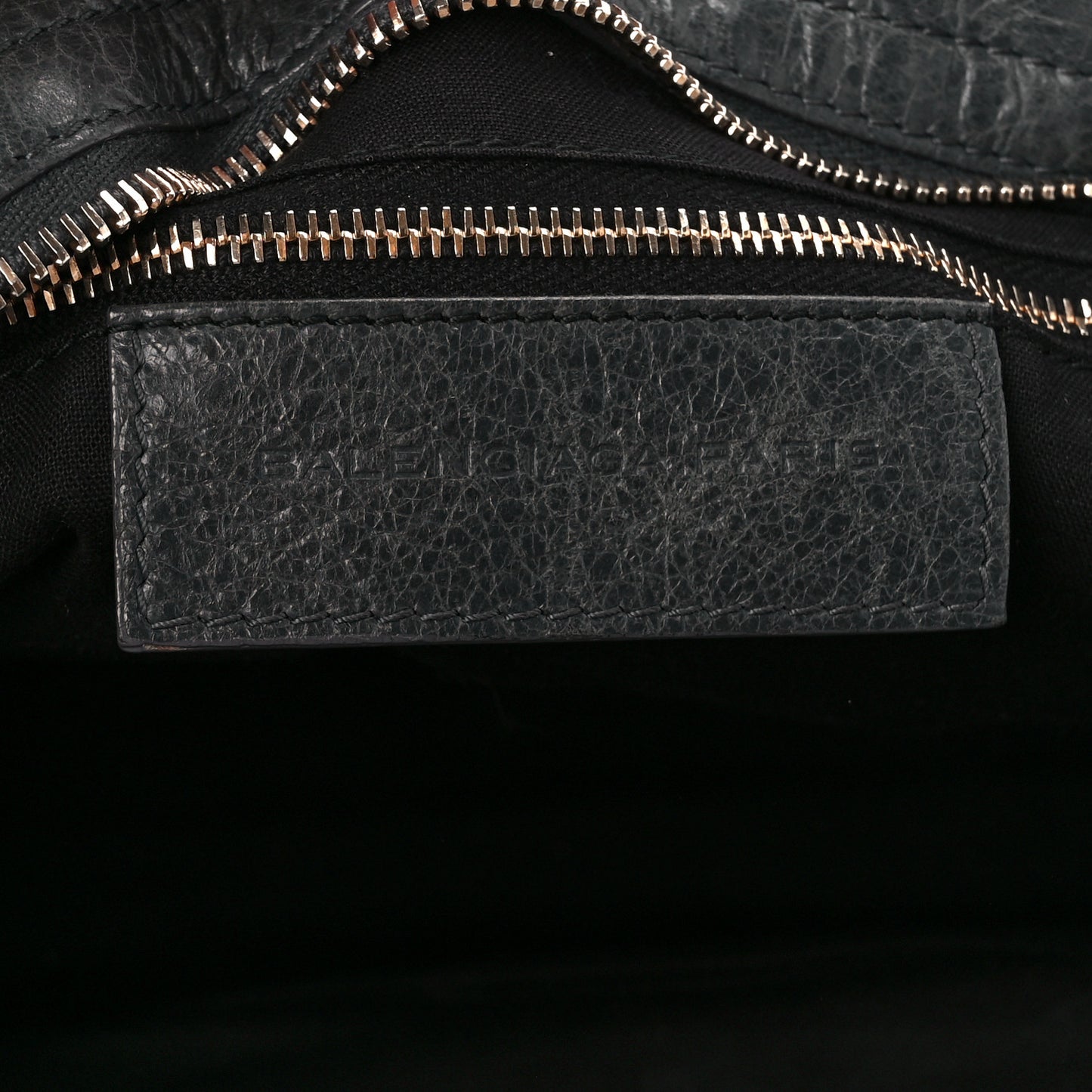 Agneau Giant 12 Rose Gold Hardware City Anthracite