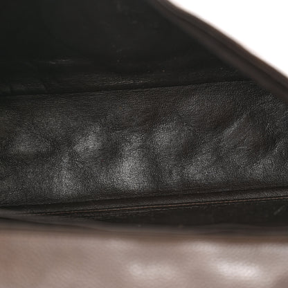 Chanel Caviar Quilted Jumbo Single Flap Dark Brown 5 of 15