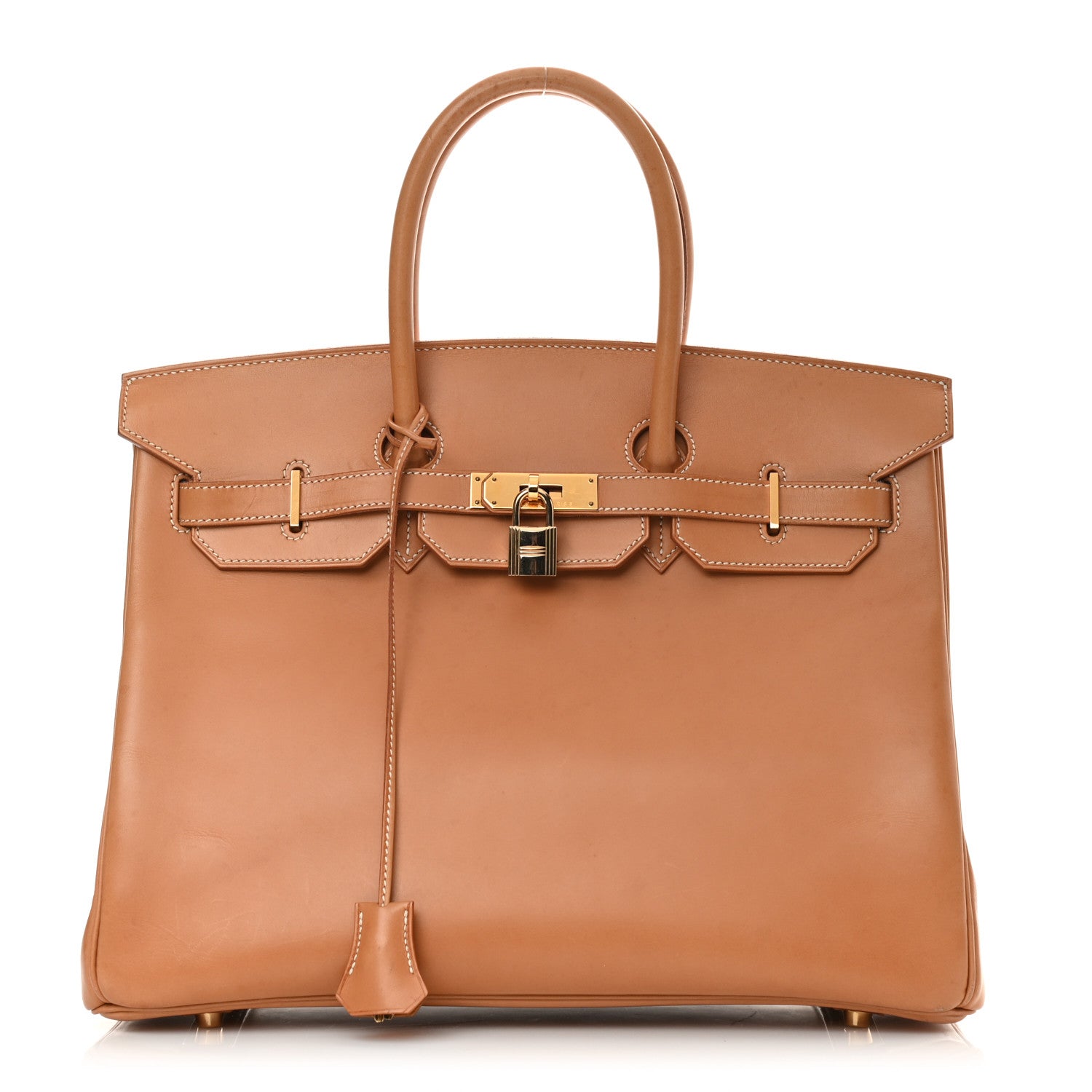 Hermes Vache Natural Birkin 35 1 of 22