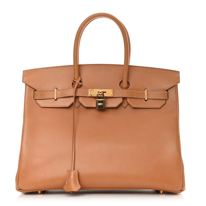 Hermes Vache Natural Birkin 35 1 of 22