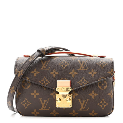 Louis Vuitton Monogram Pochette Metis East West 1 of 9