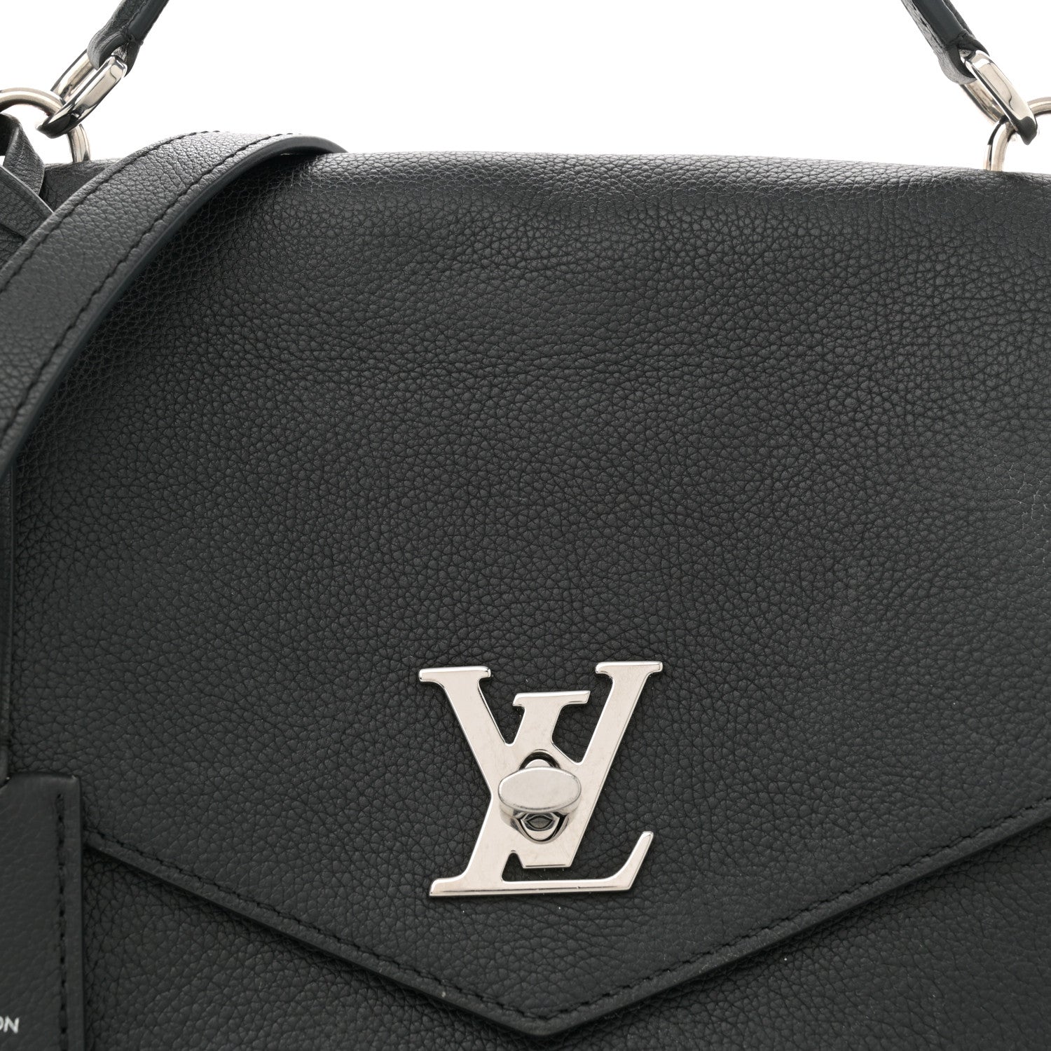 Louis Vuitton Soft Calfskin My Lockme Top Handle Black 8 of 11