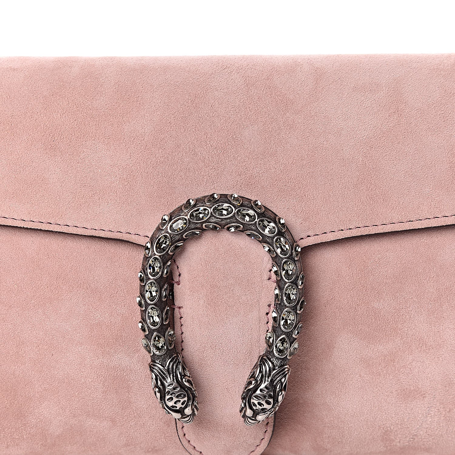 Gucci Suede Dionysus Clutch Blush 14 of 14