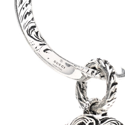 Gucci Metal GG Marmont Key Chain Silver 4 of 5