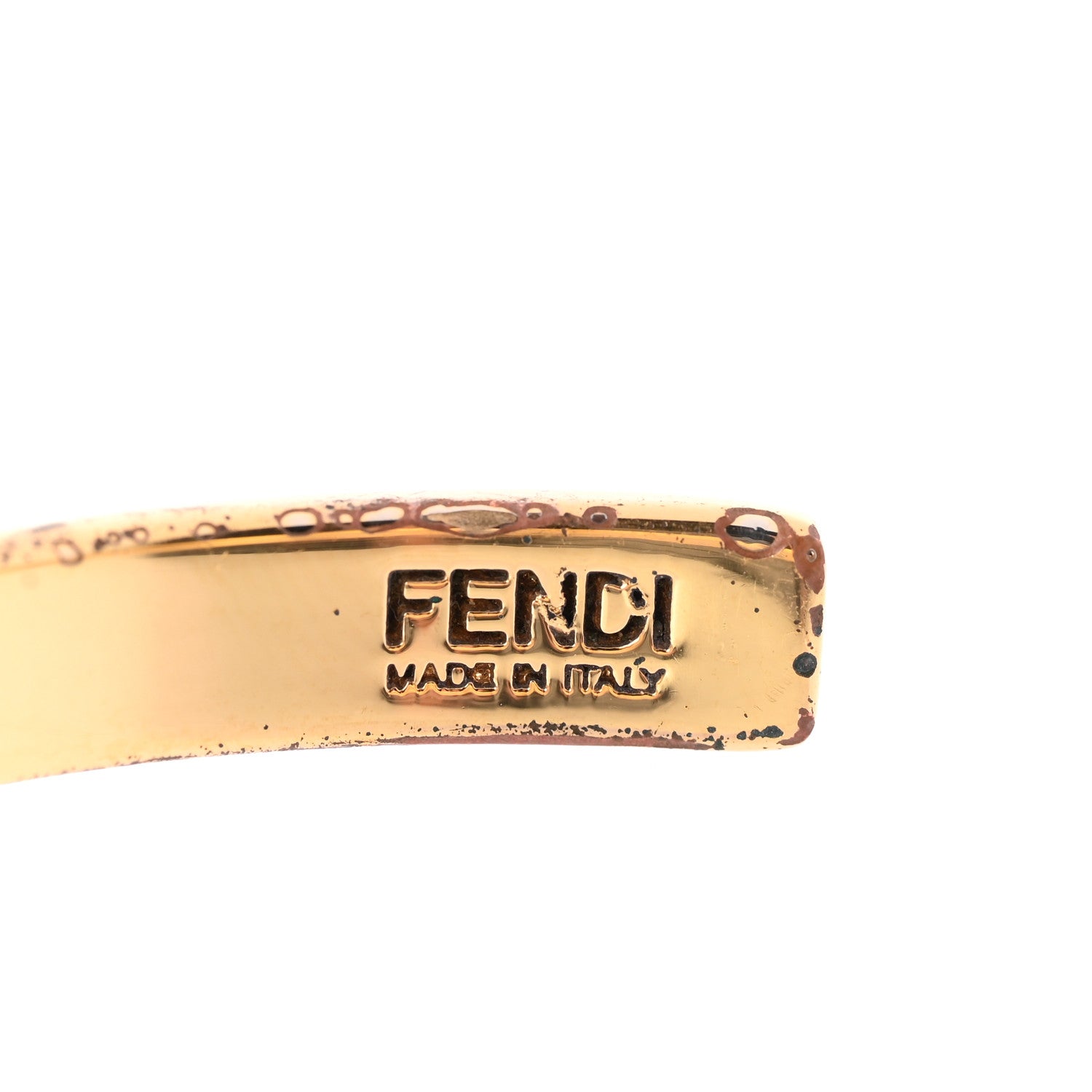 Fendi Metal Crystal F is Fendi Bracelet L Gold 1908147 – FASHIONPHILE