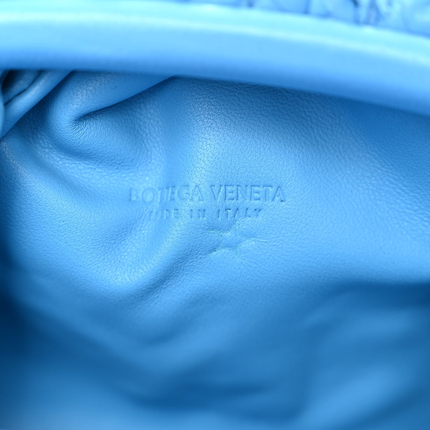 Nappa Intrecciato The Mini Pouch Swimming Pool