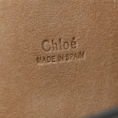 Chloe Suede Calfskin Mini Faye Bracelet Bag Black 6 of 11
